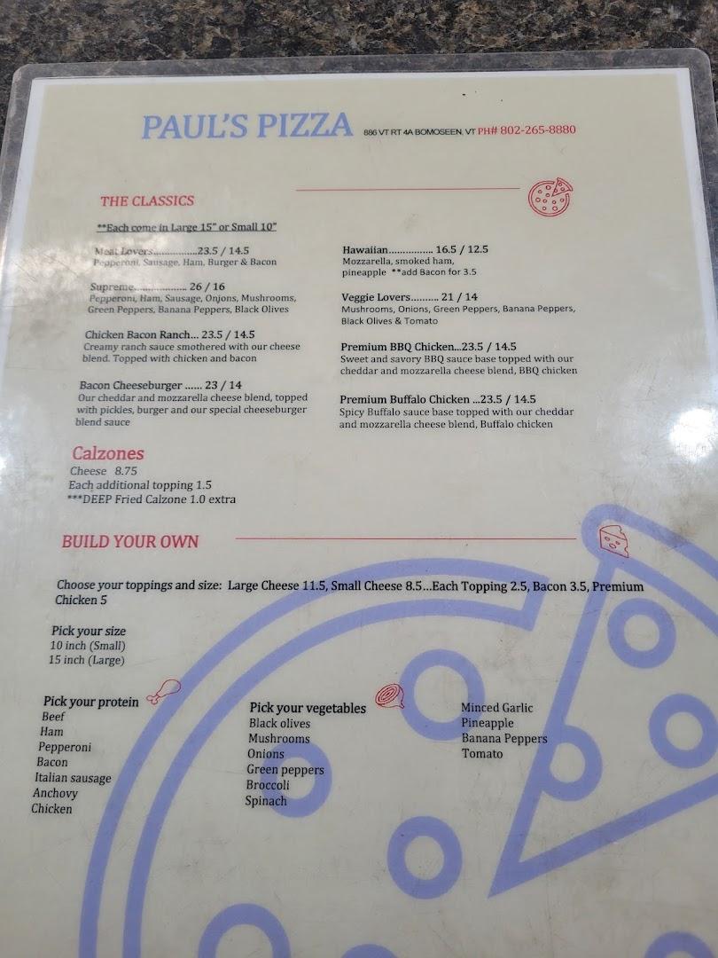 Paul's Pizza